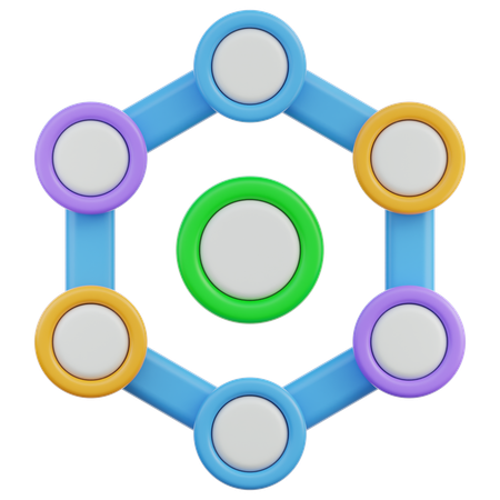 Hexagonal  3D Icon