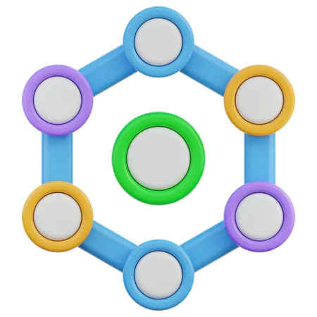 Hexagonal  3D Icon