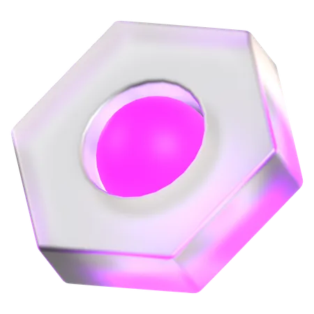 Mórfico hexagonal  3D Icon