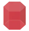 Hexagonal Prism Transparent Shape