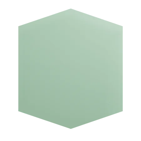 Hexagonal Vertical  3D Icon