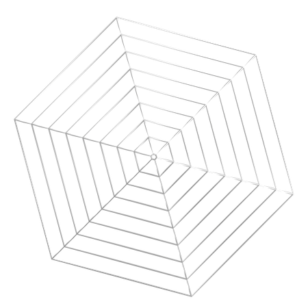 Hexagone  3D Icon