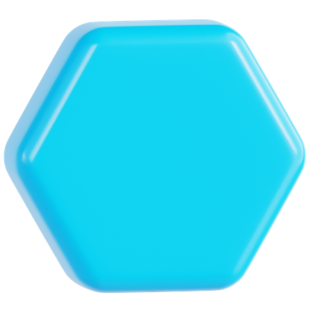 Hexagone  3D Icon