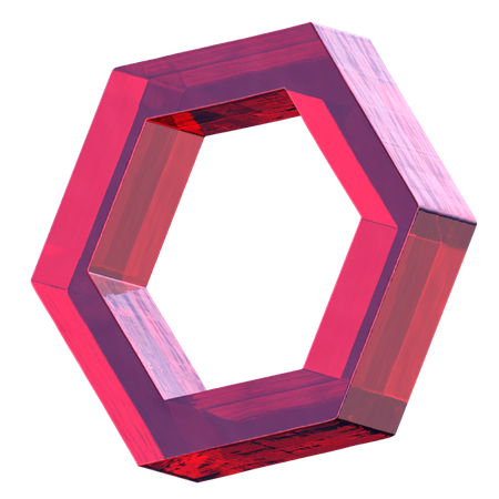 六角形  3D Icon