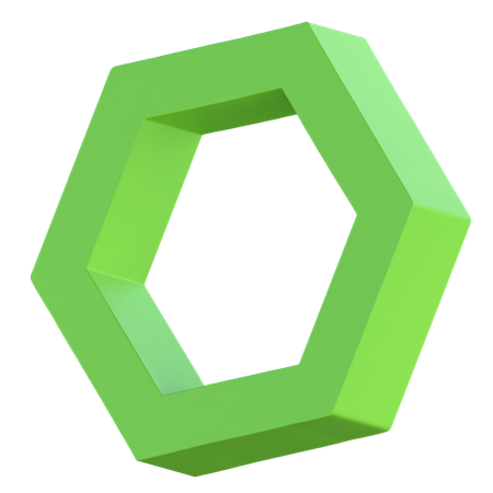 Hexagone  3D Icon