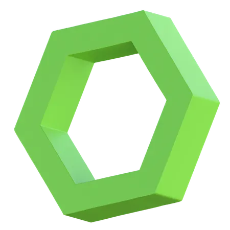 Hexagone  3D Icon
