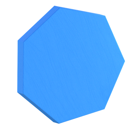 Hexagone Abstract  3D Icon