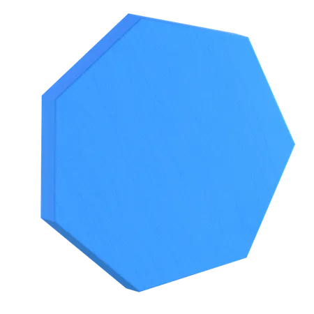 Hexagone Abstract  3D Icon