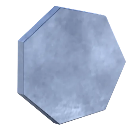 Hexagone Abstract  3D Icon
