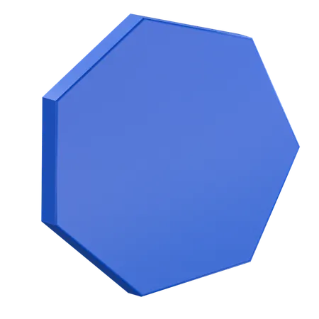 Hexagone Abstract  3D Icon