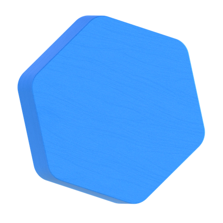 Hexagone Abstract  3D Icon