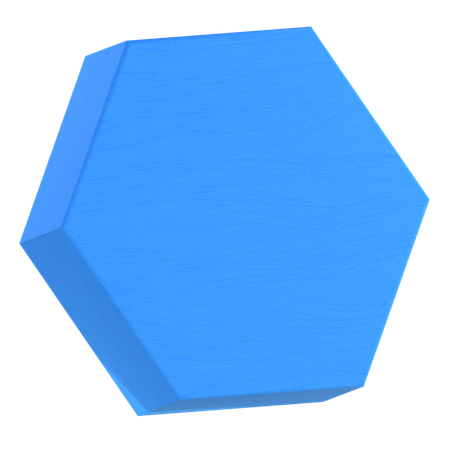 Hexagone Abstract  3D Icon