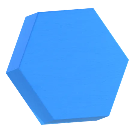 Hexagone Abstract  3D Icon
