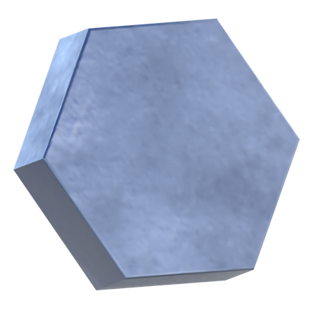 Hexagone Abstract  3D Icon