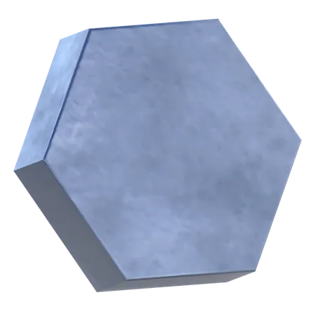 Hexagone Abstract  3D Icon