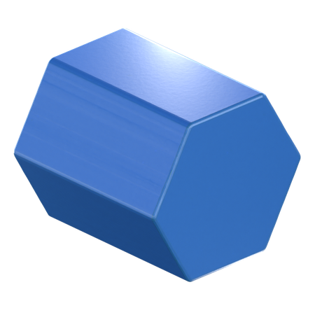 Hexagone Abstract  3D Icon
