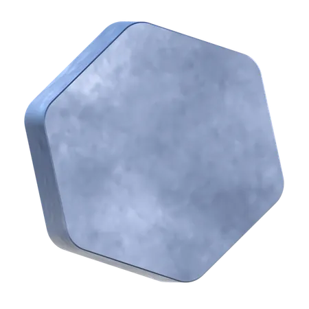 Hexagone Abstract  3D Icon
