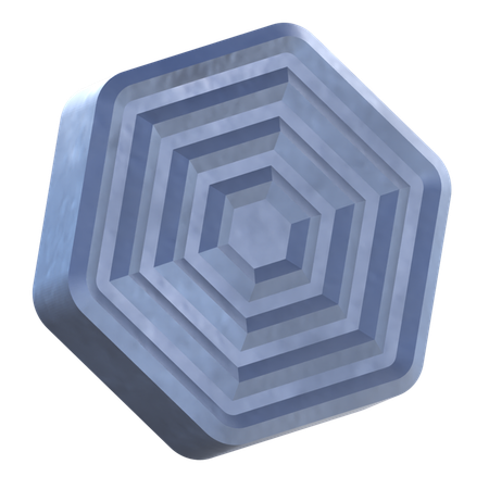 Hexagone Maze  3D Icon