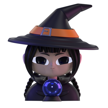 Hexe  3D Icon