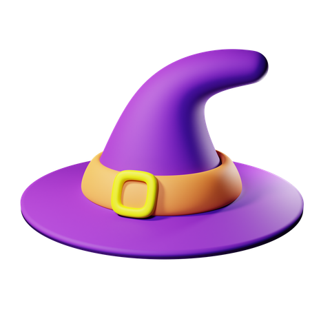Hexenmütze  3D Icon