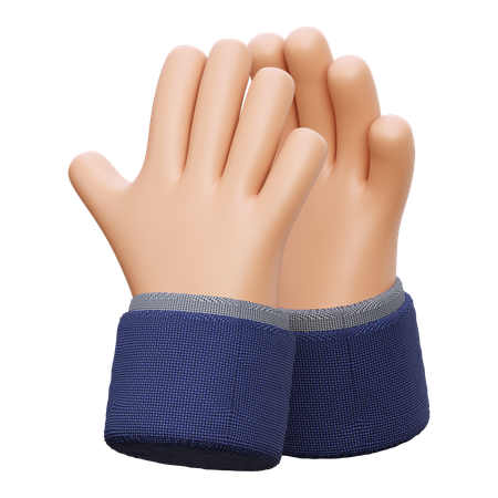 Hi five  3D Icon