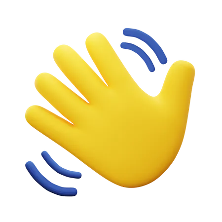 Hi Gesture  3D Icon