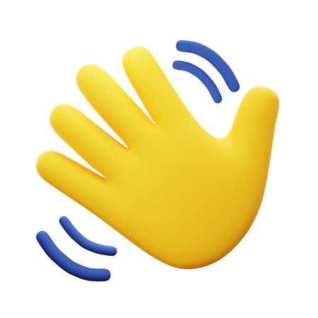 Hi Gesture  3D Icon
