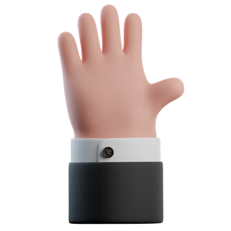 Hi Hand Gestures  3D Icon