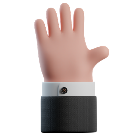 Hi Hand Gestures  3D Icon