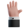 graphics of hi hand gestures