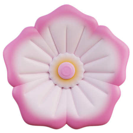 Hibiscus  3D Icon