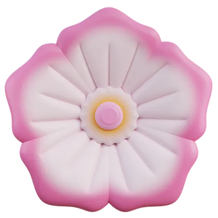 Hibiscus  3D Icon