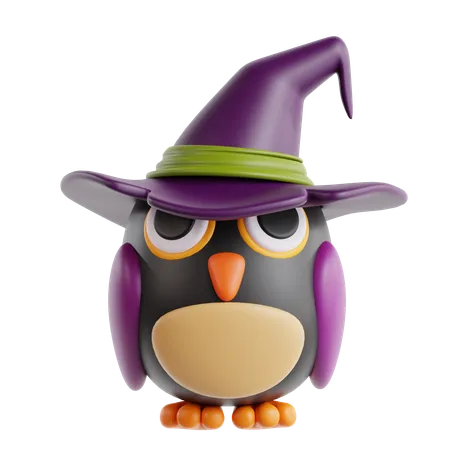 Hibou  3D Icon