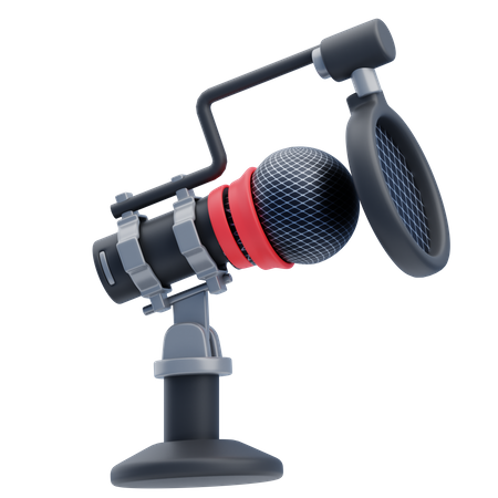 Microfone híbrido usb e xlr  3D Icon
