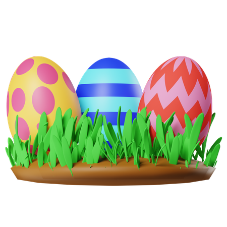 Hidden Eggs  3D Icon