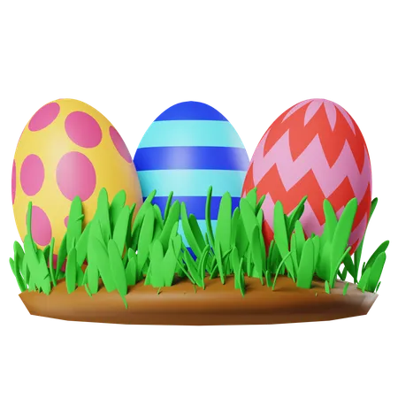 Hidden Eggs  3D Icon