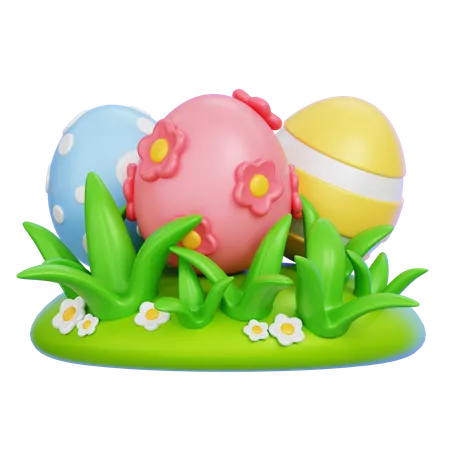 Hidden Eggs  3D Icon
