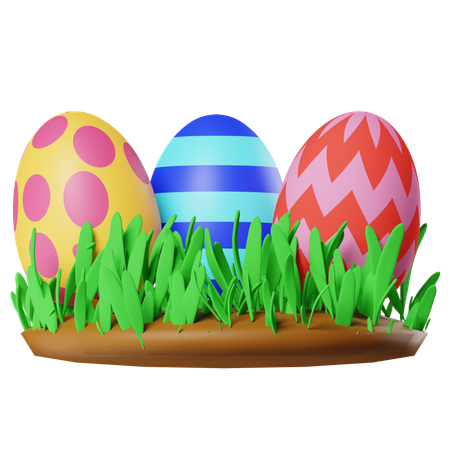 Hidden Eggs  3D Icon
