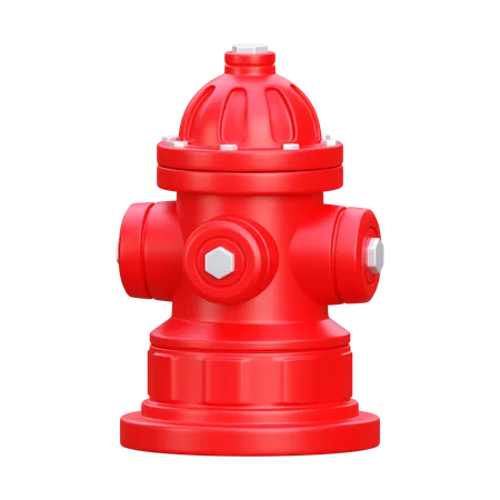 Hidrante  3D Icon