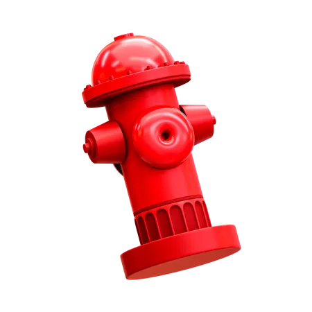 Hidrante  3D Illustration