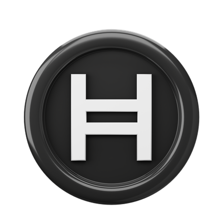 Moneda HBAR de hiedra  3D Icon