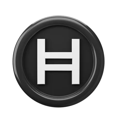 Moneda HBAR de hiedra  3D Icon