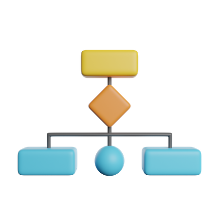 Hierarchie  3D Icon