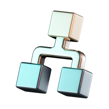 Hiérarchie  3D Icon