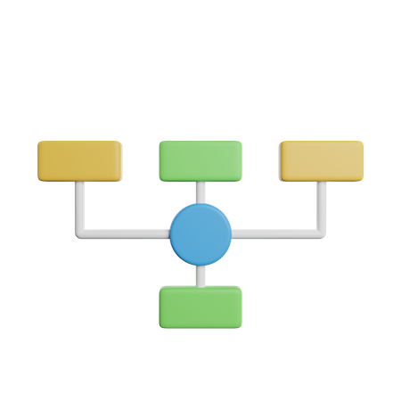 Hierarchy  3D Icon