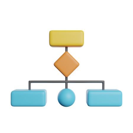 Hierarchy  3D Icon