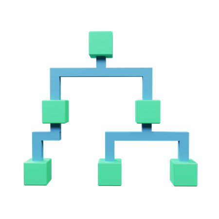 Hierarchy  3D Icon