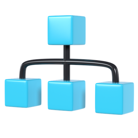 Hierarchy  3D Icon
