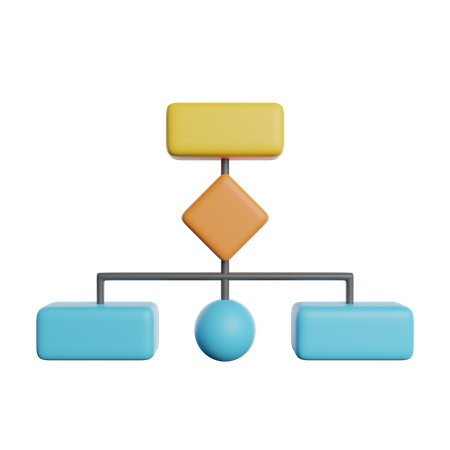 Hierarchy  3D Icon