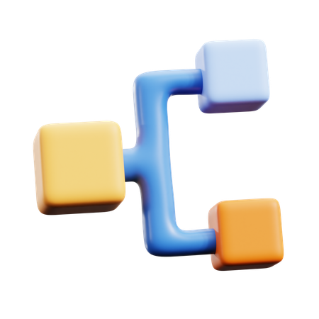 Hierarchy  3D Icon